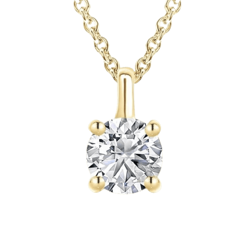 Solitaire Diamonds Pendant